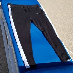 Alphalete striped joggers